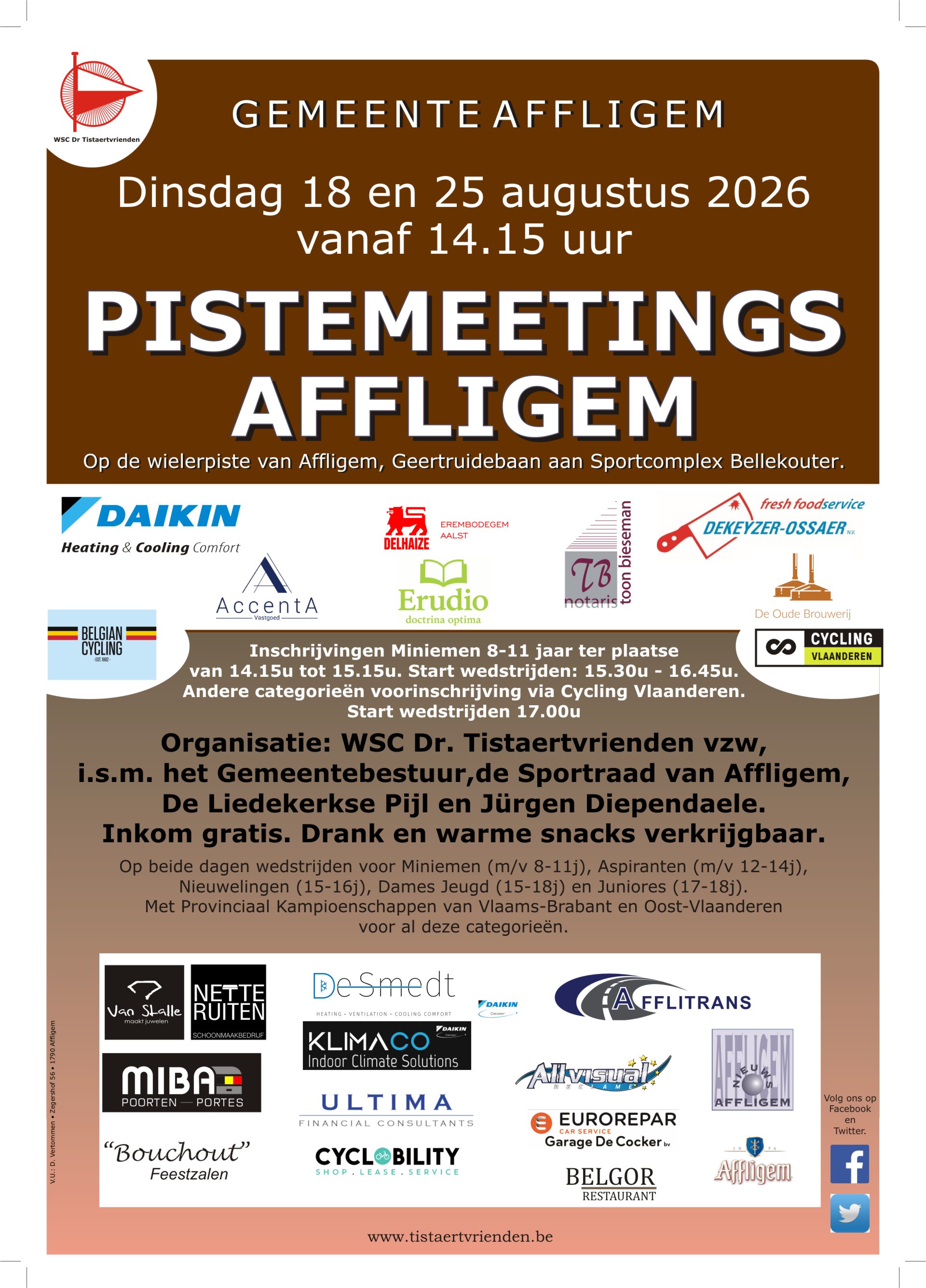 Affligem Pisgemeetings 2026